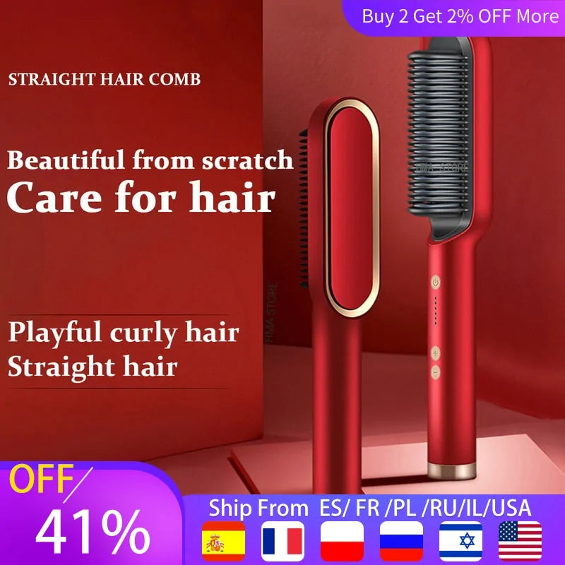 Hair Straightening Comb