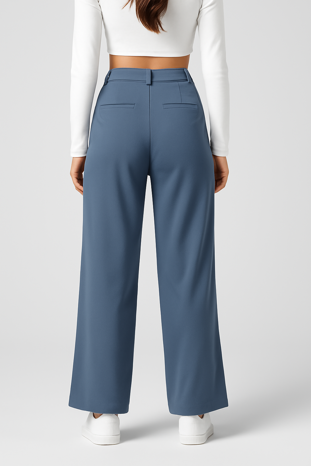 Alden Elegant Elasticated High-Waisted Trousers | Last Day Of Sale!