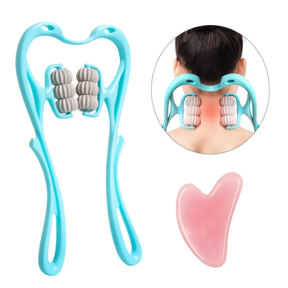Ethereal Manual Neck Massager Trigger Point Roller Massager